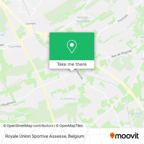 Royale Union Sportive Assesse map