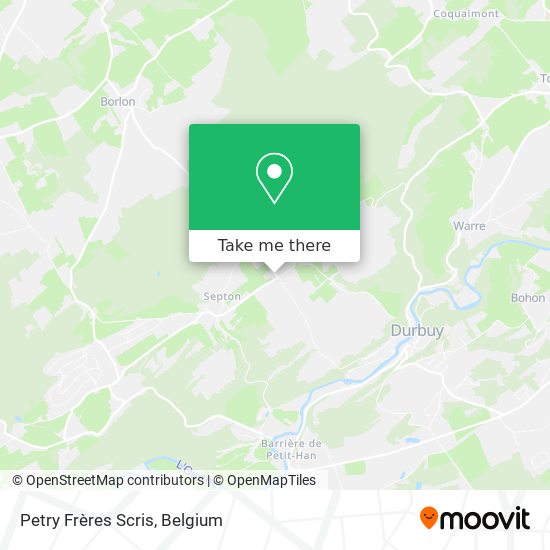 Petry Frères Scris map