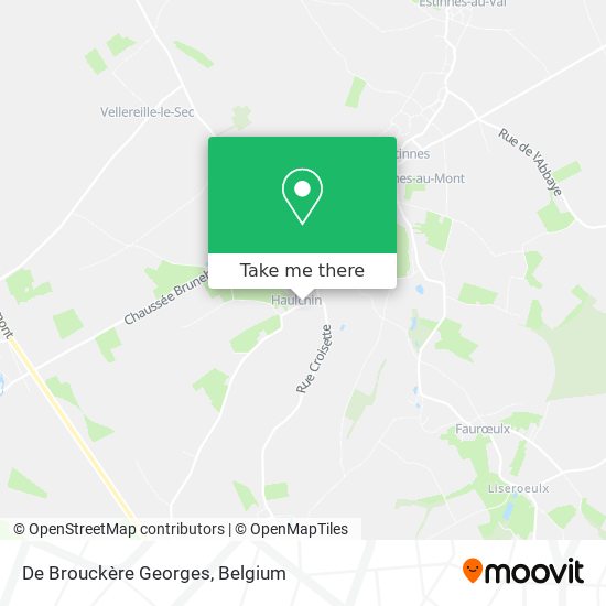 De Brouckère Georges plan
