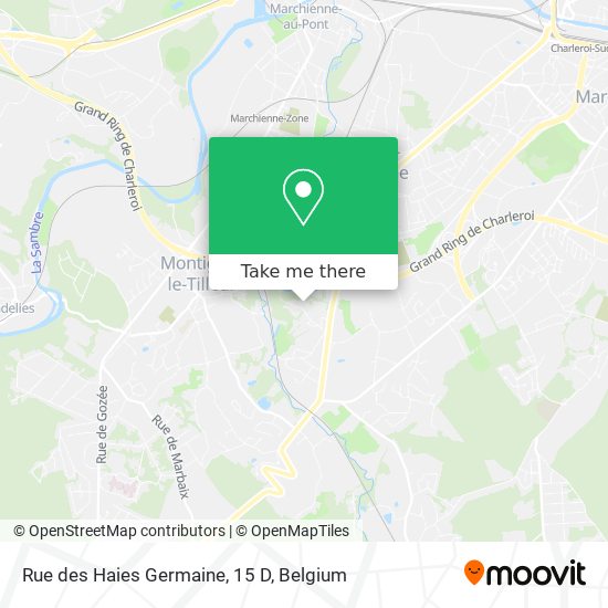 Rue des Haies Germaine, 15 D map