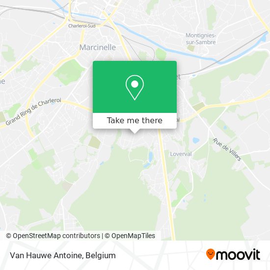 Van Hauwe Antoine map