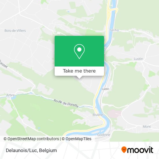 Delaunois/Luc map