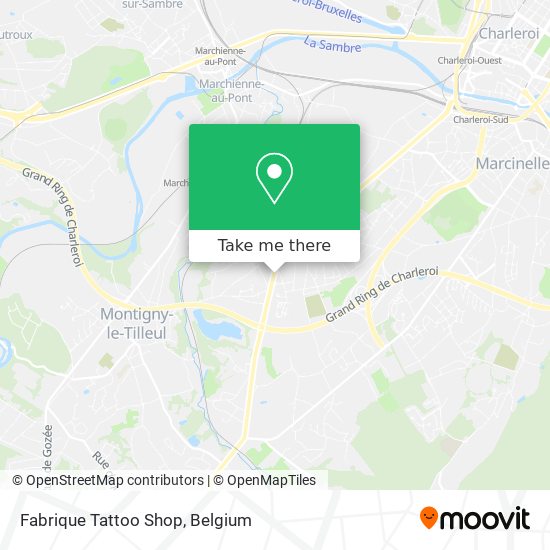 Fabrique Tattoo Shop map