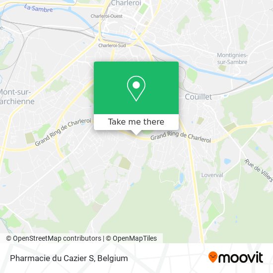 Pharmacie du Cazier S map