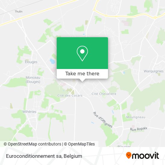 Euroconditionnement sa map