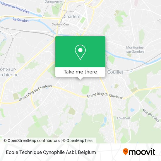 Ecole Technique Cynophile Asbl plan