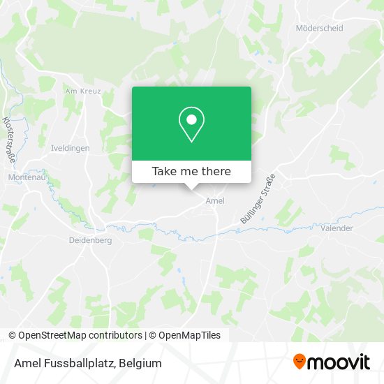 Amel Fussballplatz map