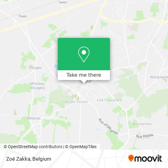 Zoé Zakka map