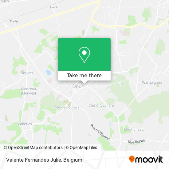 Valente Fernandes Julie map