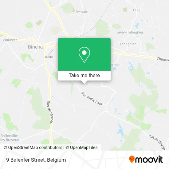 Rue de Balenfer 9 plan