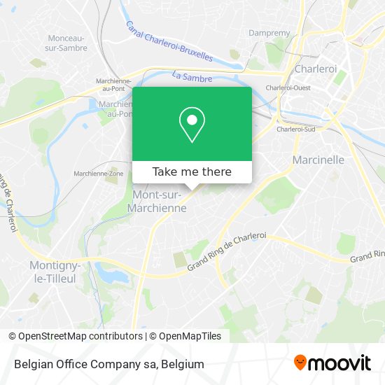 Belgian Office Company sa map