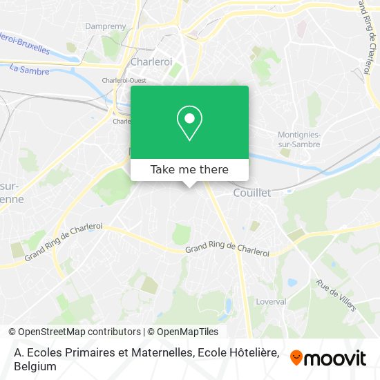 A. Ecoles Primaires et Maternelles, Ecole Hôtelière plan