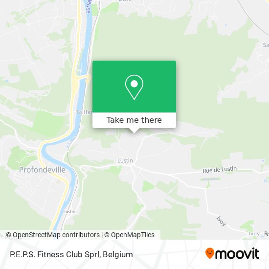 P.E.P.S. Fitness Club Sprl plan