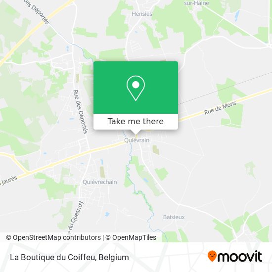 La Boutique du Coiffeu map