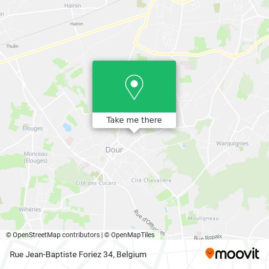 Rue Jean-Baptiste Foriez 34 map