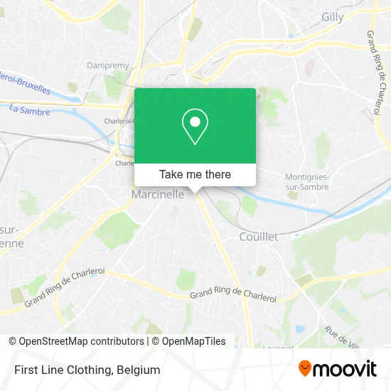 First Line Clothing map