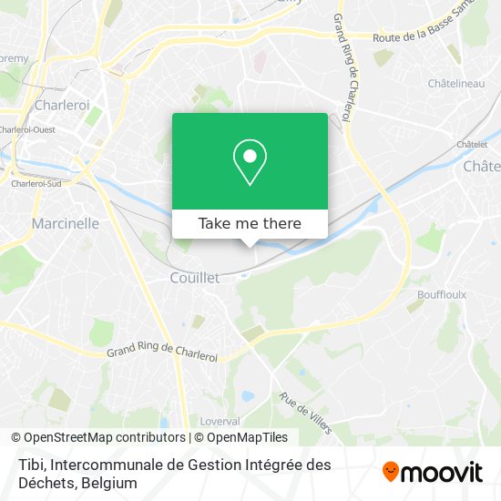 Tibi, Intercommunale de Gestion Intégrée des Déchets map