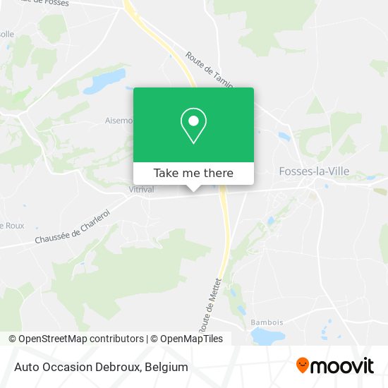 Auto Occasion Debroux map