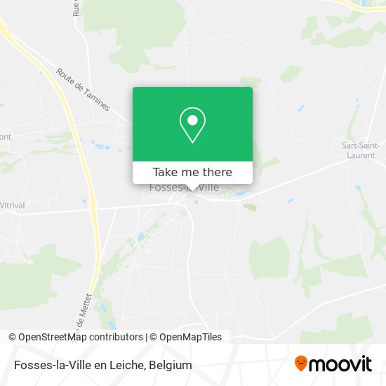Fosses-la-Ville en Leiche map