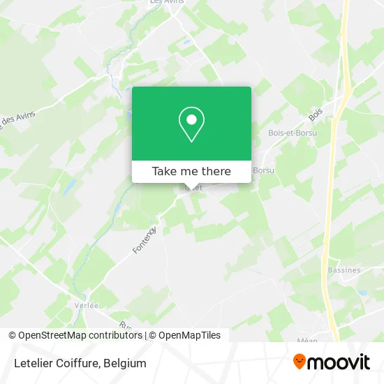 Letelier Hairdressing map