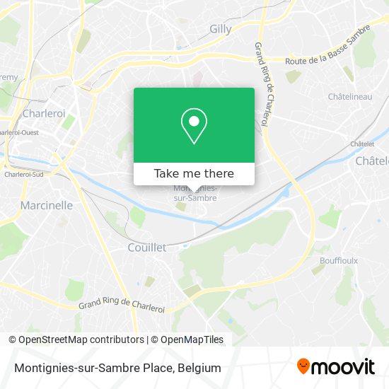 Montignies-sur-Sambre Place map