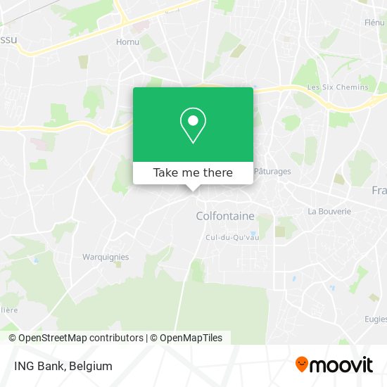 ING Bank map