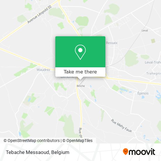 Tebache Messaoud map