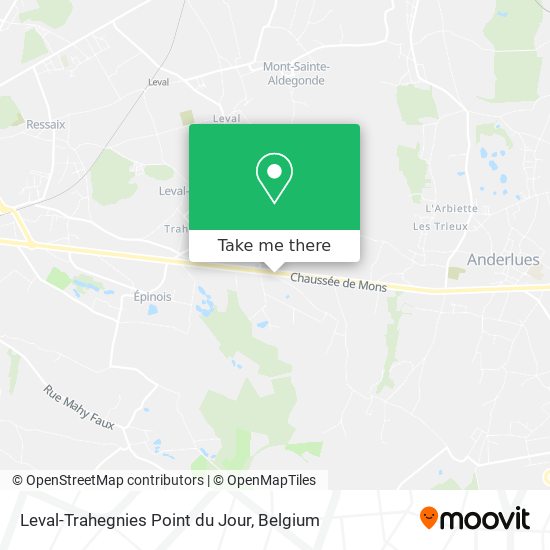 Leval-Trahegnies Point du Jour plan
