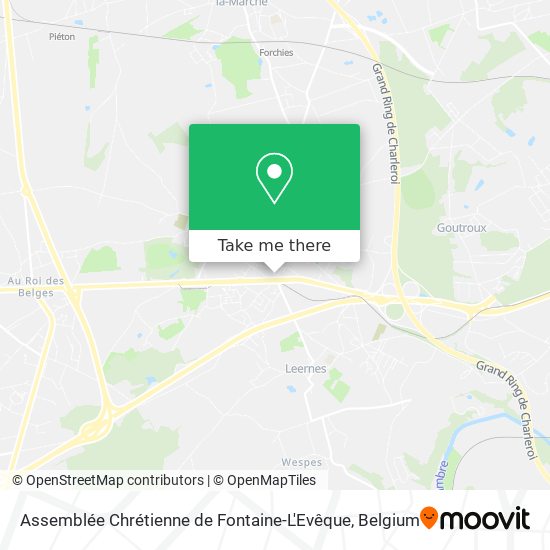 Assemblée Chrétienne de Fontaine-L'Evêque map