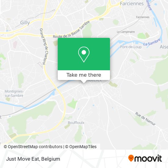 Just Move Eat map