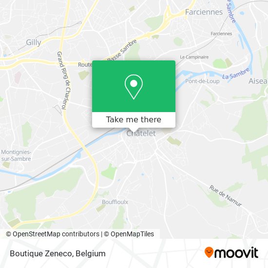 Boutique Zeneco map