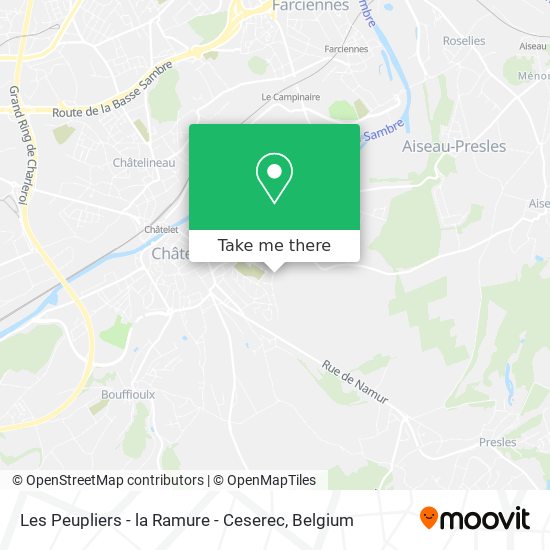 Les Peupliers - la Ramure - Ceserec plan