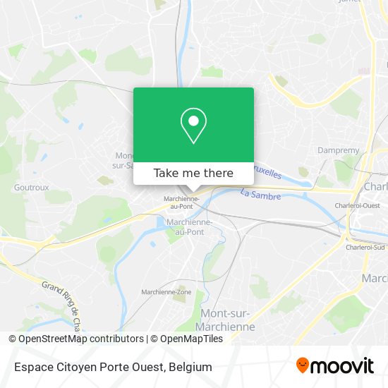 Espace Citoyen Porte Ouest map