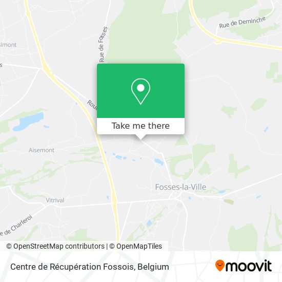 Centre de Récupération Fossois plan