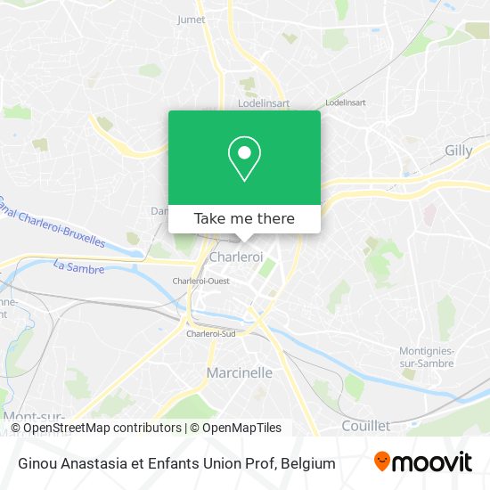 Ginou Anastasia et Enfants Union Prof map