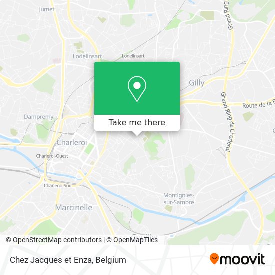 Chez Jacques et Enza map