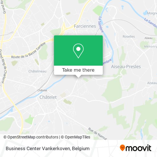 Business Center Vankerkoven map