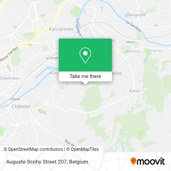 Auguste Scohy Street 207 map