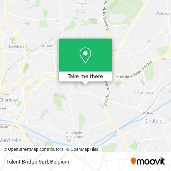 Talent Bridge Sprl plan