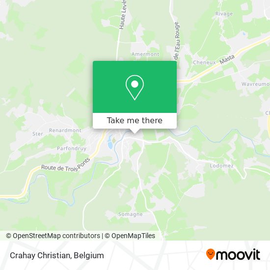 Crahay Christian map