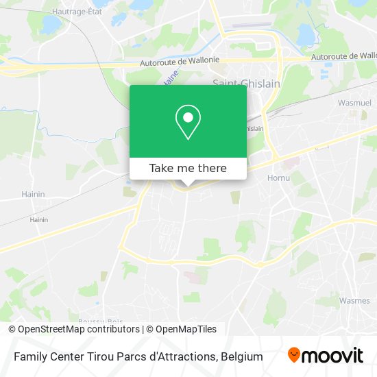 Family Center Tirou Parcs d'Attractions map