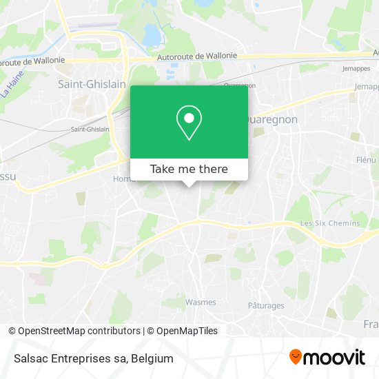 Salsac Entreprises sa map