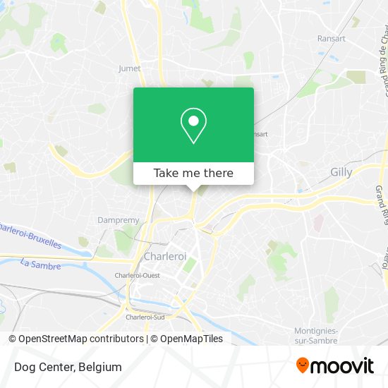 Dog Center map