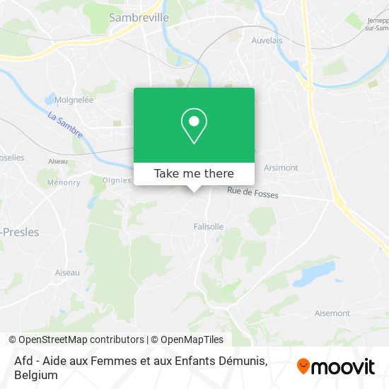 Afd - Aide aux Femmes et aux Enfants Démunis map