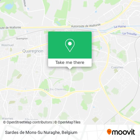 Sardes de Mons-Su Nuraghe plan