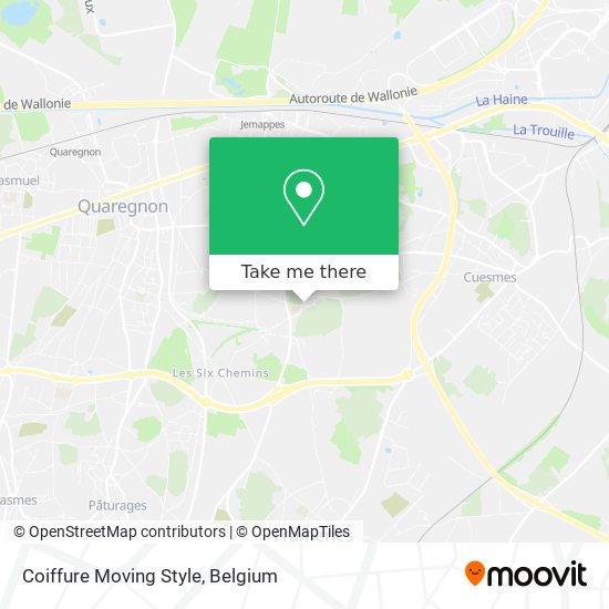 Coiffure Moving Style map