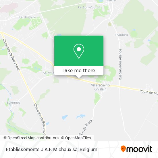 Etablissements J.A.F. Michaux sa map