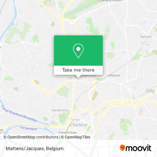 Mattens/Jacques map