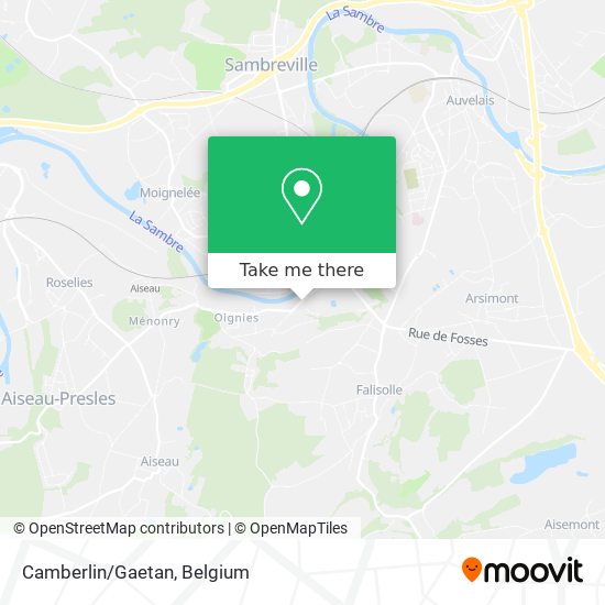 Camberlin/Gaetan map