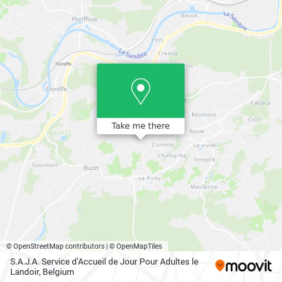 S.A.J.A. Service d'Accueil de Jour Pour Adultes le Landoir map